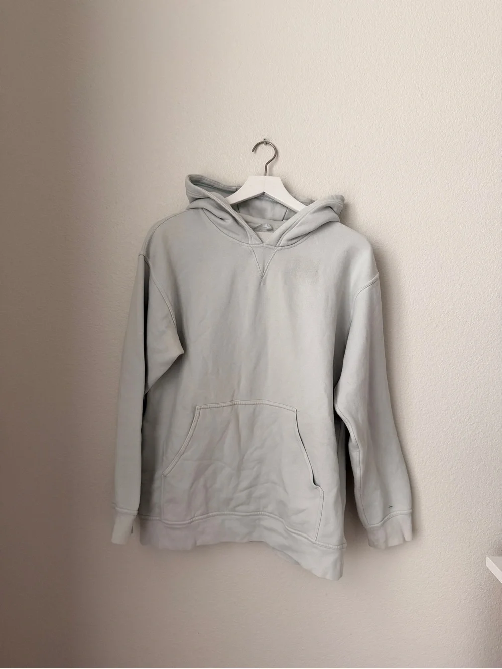Lululemon Pale Blue Oversized Fleece Pullover Hoodie Ocean Mist